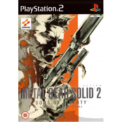 Metal Gear Solid 2 Sons of Liberty [PS2, английская версия]